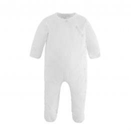 Baby Footie Off White