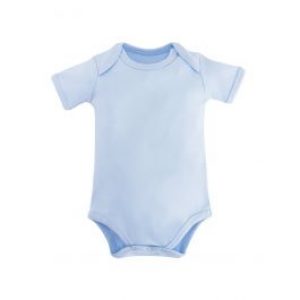 baby bodysuit blue