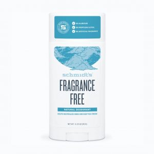fragrance free deodorant