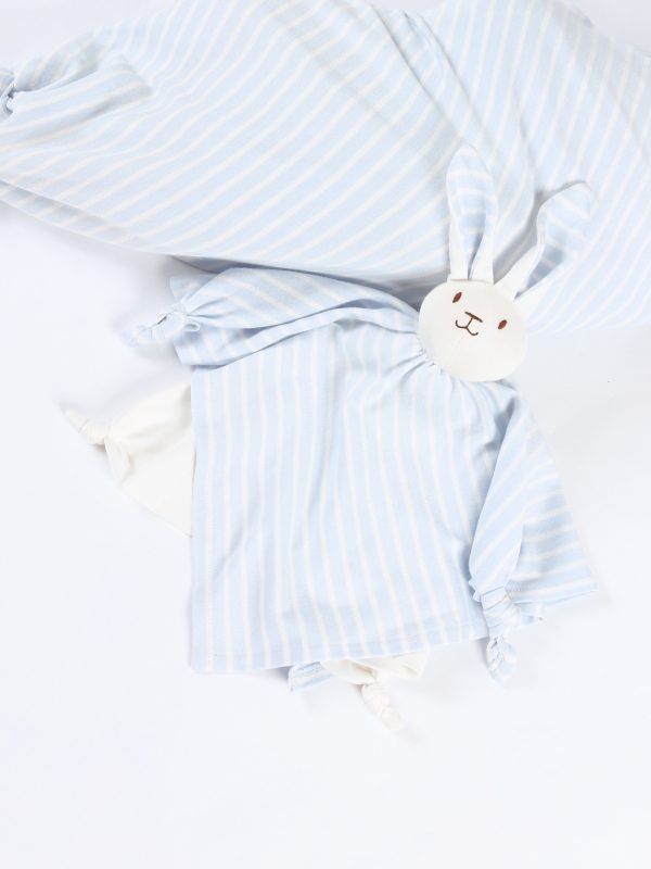 organic-cotton-baby-bunny-lovey-blue-stripe