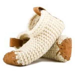 Natural Wool Slippers