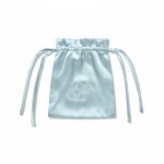 100% Pure Silk Eye Mask - Blue - Image 2