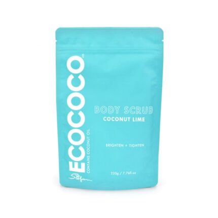 coconut lime body scrub