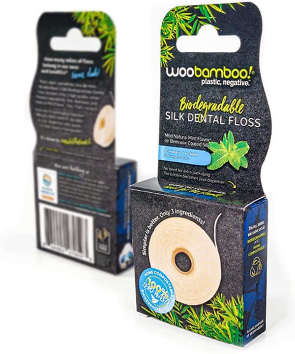 Biodegradable Silk Dental Floss