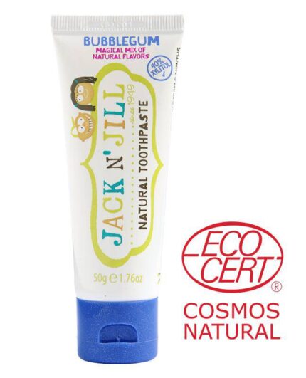 معجون أسنان طبيعي بنكهة العلكة