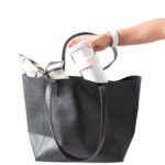 BLACK SHOULDER VEGAN BAG - TOTISSIMO - Image 3