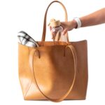 CAMEL SHOULDER VEGAN BAG - TOTISSIMO - Image 3