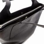 Executive Vegan Leather Bag - Black - Image 2