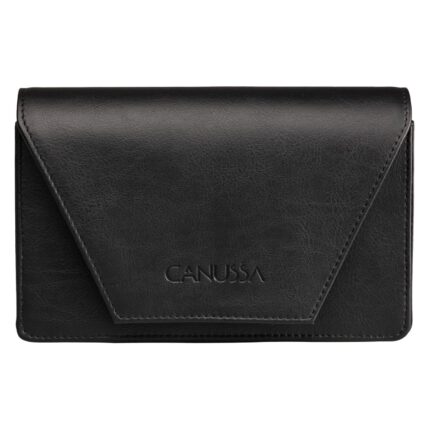 حقيبة متعددة الاستخدامات مصنوعة من مواد طبيعية - باللون الأسود