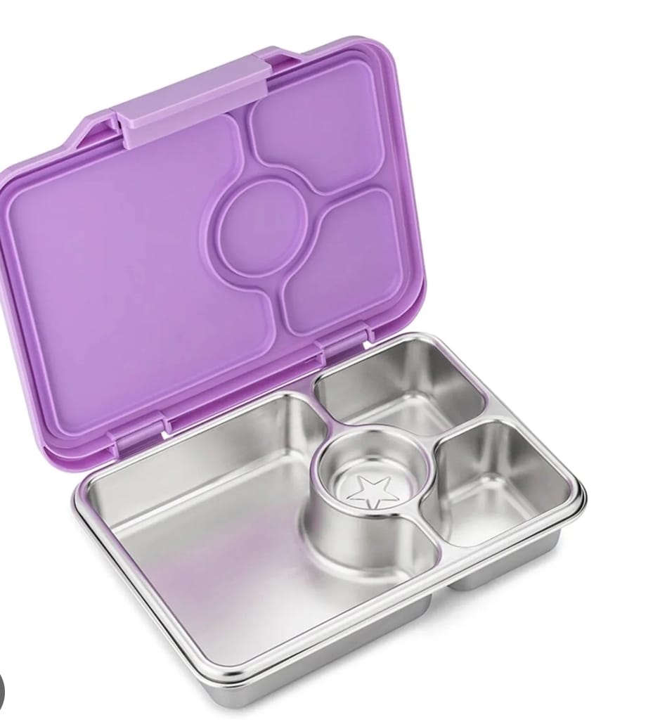purpule Stainless Steel Bento Box - Lavender Purple - Image 1
